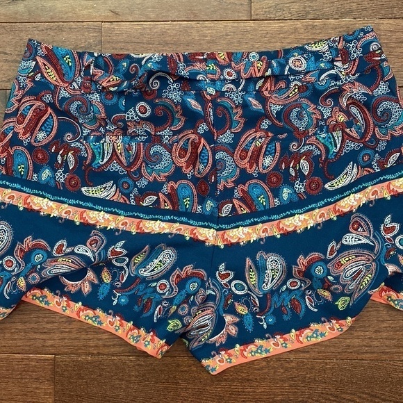 Paisley print loft shorts with tie waist - Picture 5 of 6